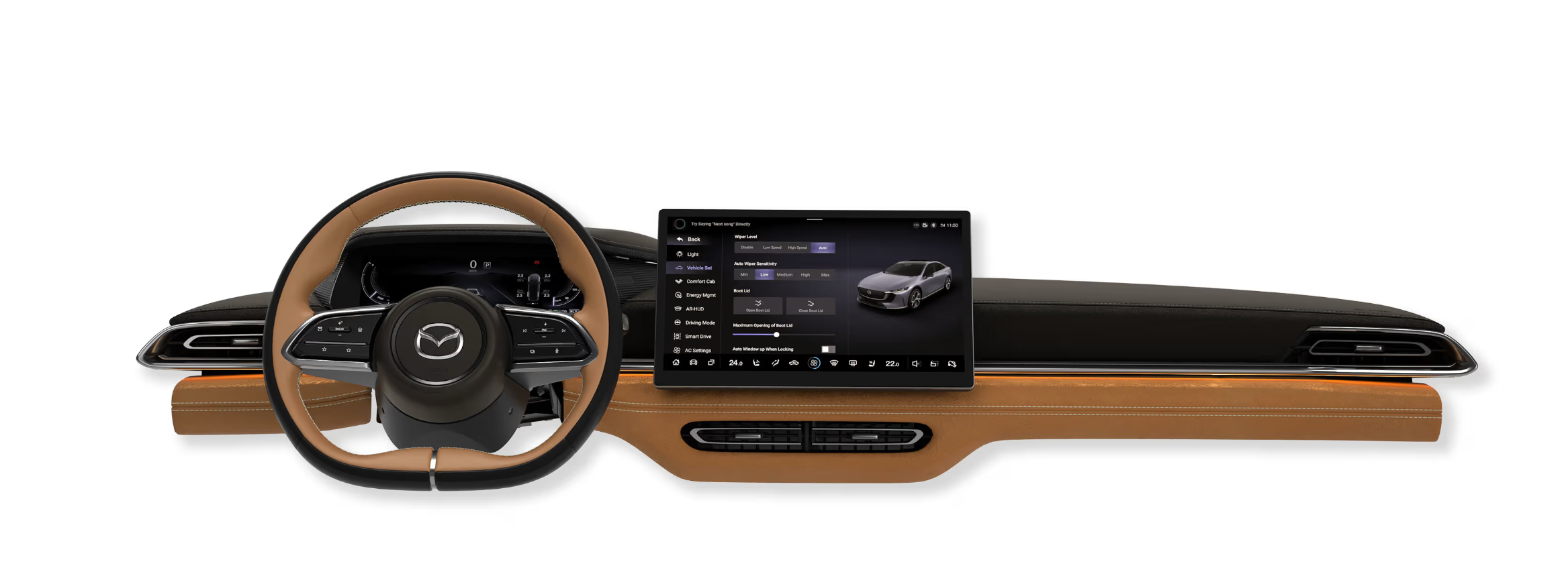 Mazda6e instrumentbræt